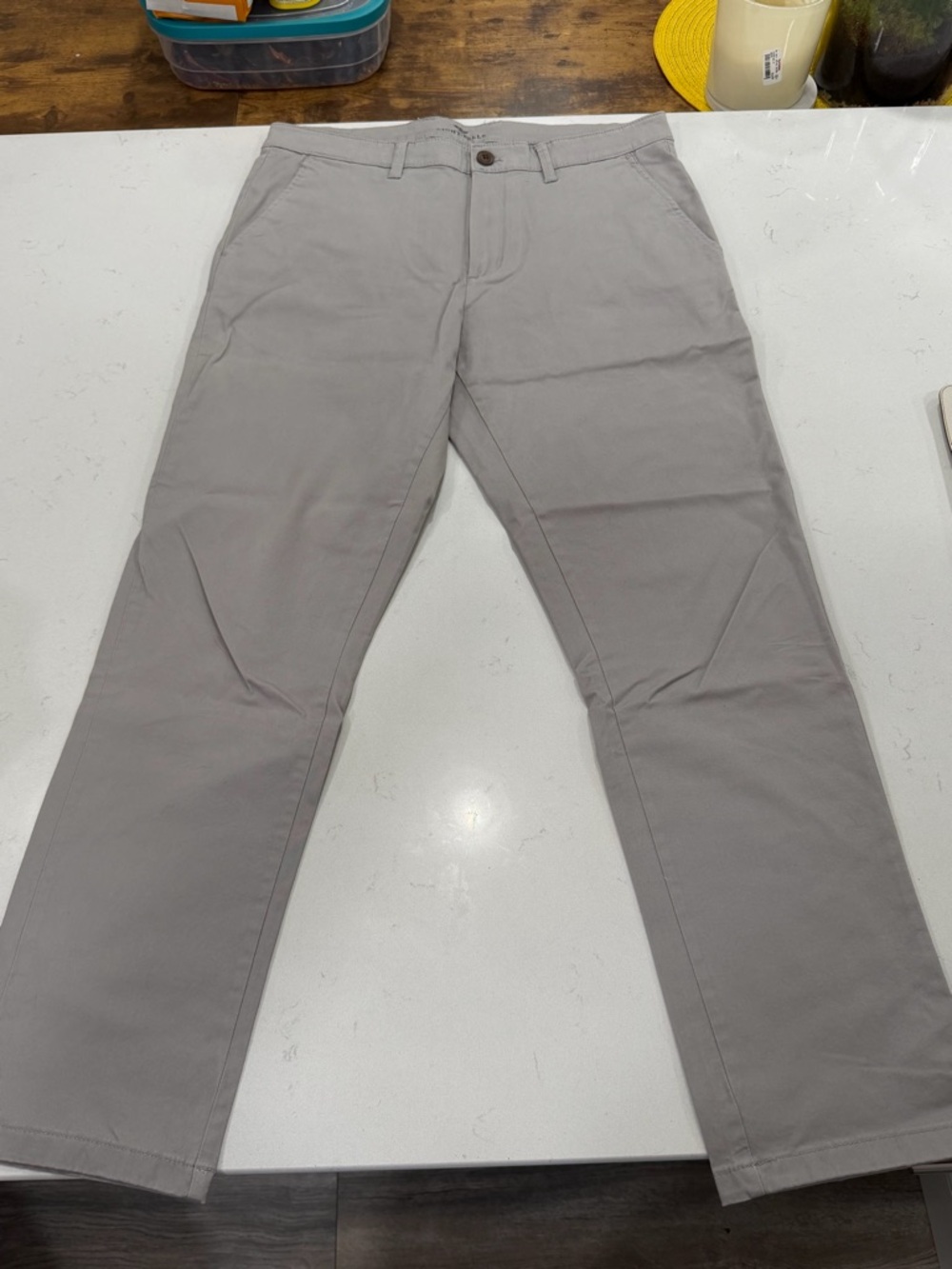Men's Chino Pants - Light Gray Taupe